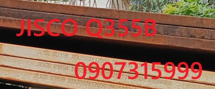Giá thép tấm JISCO Q355B dày 30mm