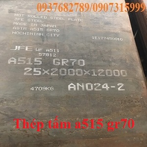 THÉP TẤM A515 THÉP TẤM A515