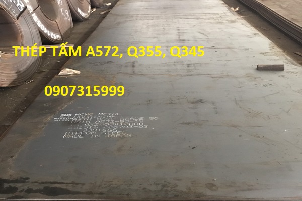 Thép tấm Q355 (Q345/A572)   Thép tấm Q355 (Q345/A572) dày 4mm 5mm 6mm 8mm 10mm 12mm Thép Tấm Q355 (Q345/A572) Dày 4mm 5mm 6mm 8mm 10mm 12mm