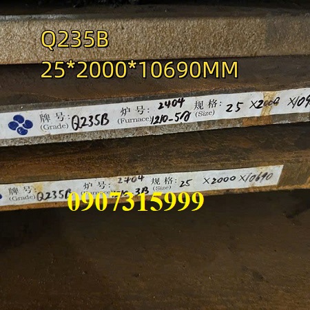 THÉP TẤM CUỘN Q235B DÀY 25MM/25LY/25LI THÉP TẤM CUỘN Q235B DÀY 25MM/25LY/25LI