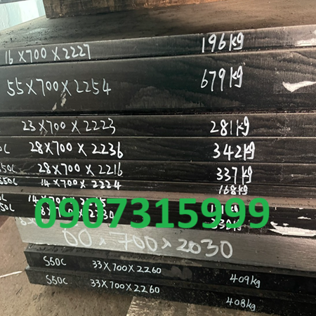 Thép tấm C50 dày 28mm JIS G-4051 YINGKOU Trung Quốc