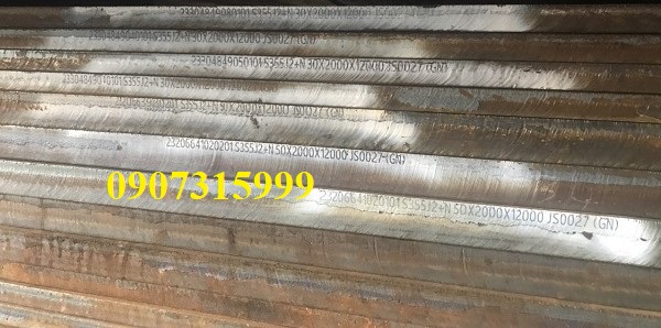 Thép tấm S355J2 (S355J2+N) dày 90mm Thép tấm S355J2 (S355J2+N) dày 90mm