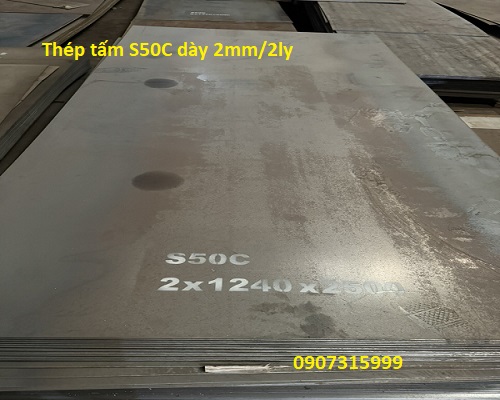 Thép tấm S50C Thép tấm S50C