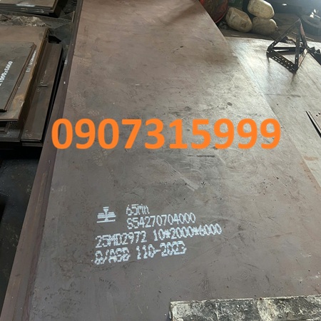 Báo giá thép tấm 65MN-65GE