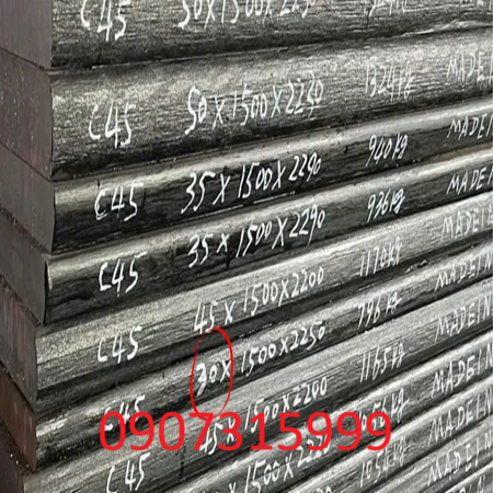 Thép tấm C45 dày mm hay 35ly