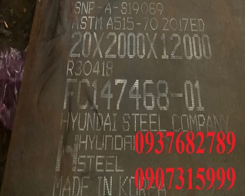 THÉP TẤM CHỊU NHIỆT A515 THÉP TẤM CHỊU NHIỆT A515