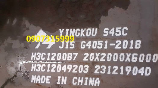 Thép tấm S45C dày 20ly 22ly 25ly 30ly 35ly 40ly 45ly 50ly 55ly 60ly 65ly 70ly Thép tấm S45C dày 20ly 22ly 25ly 30ly 35ly 40ly 45ly 50ly 55ly 60ly 65ly 70ly
