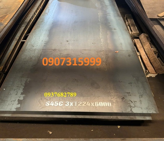 Thép tấm C45 dày 3mm hay 3ly