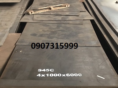 Thép tấm S45C dày 4mm