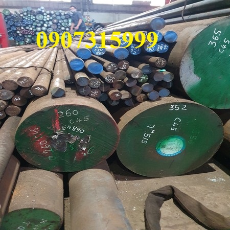 Thép tròn đặc S45C phi 240 245 250 255 260 265 270 280 290 300 Thép tròn đặc S45C phi 240 245 250 255 260 265 270 280 290 300