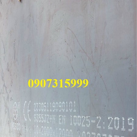 BÁO GIÁ THÉP TẤM S355J2(S355J2+N) dày 10mm/10ly(10li)