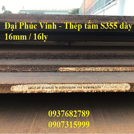 BÁO GIÁ THÉP TẤM S355J2(S355J2+N) dày 6mm/6ly(6li)