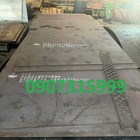 Báo giá thép tấm chịu mài mòn 65MN-65GE dày 14mm/14ly/14li Trung Quốc