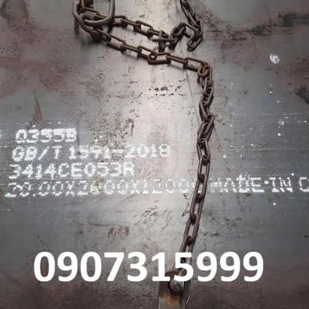 Thép tấm 20x2000x6000mm Q355B