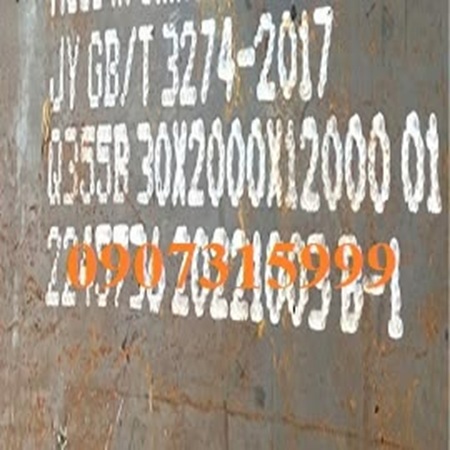 Thép tấm 30x2000x6000mm Q355B