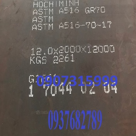 Thép tấm A516-60-N dày 11.13mm, 12mm cắt quy cách