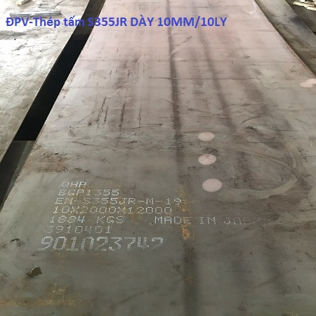 Thép tấm S355JR dày 10ly-10mm JAPAN-NIPPON STEEL